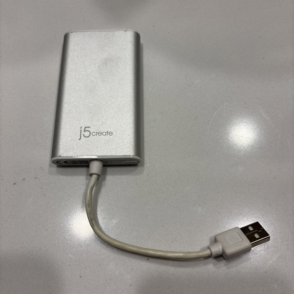 j5create JUA210 USB to VGA Adapter Cable External Video Display Converter
